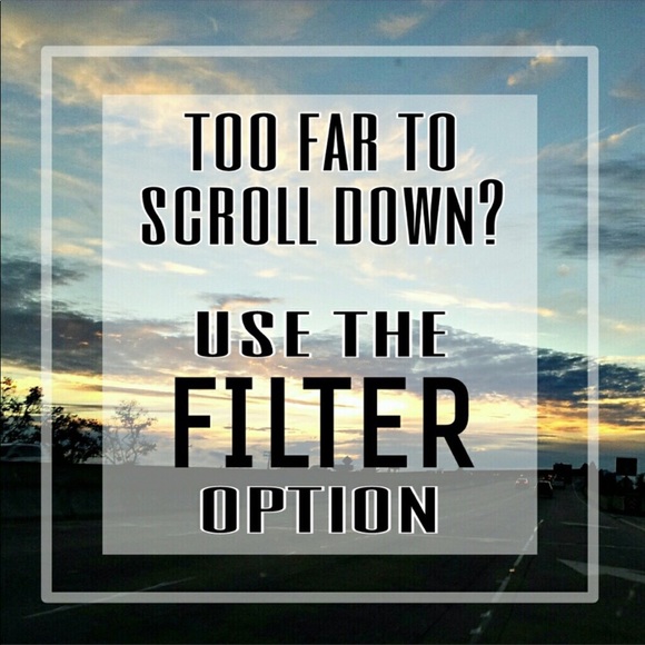 USE THE FILTER OPTION FOR QUICK & EASY ACCESS TO ALL CATEGORIES 🙋🏼♀️ - Picture 1 of 6